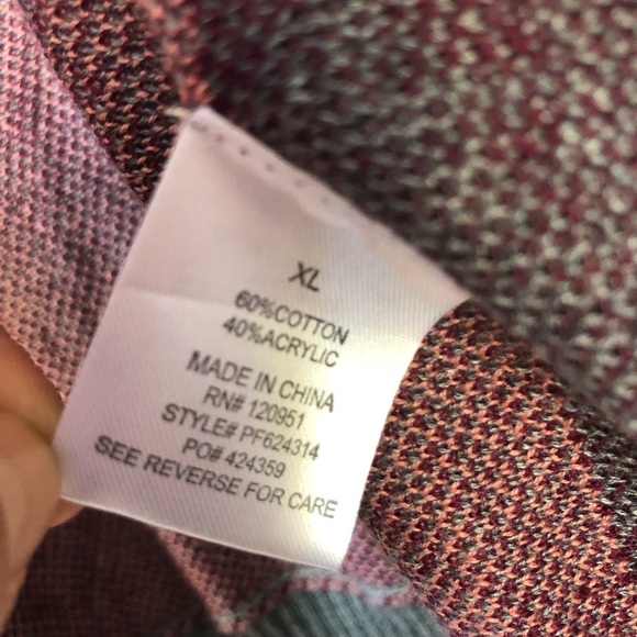 Hippie Rose Asymmetrical Tribal Aztec Print Cardigan Sweater - Picture 4 of 7